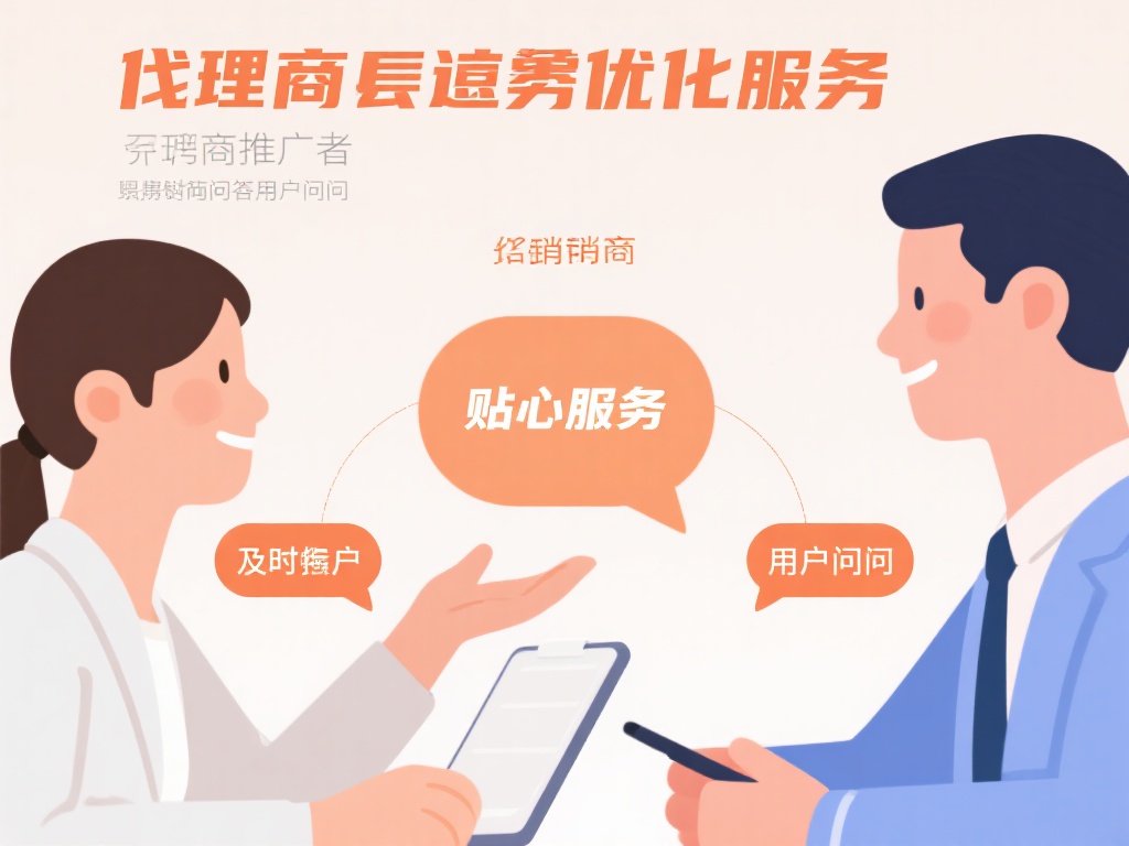 持续优化服务质量：代理商不仅是推广者，也是用户与平