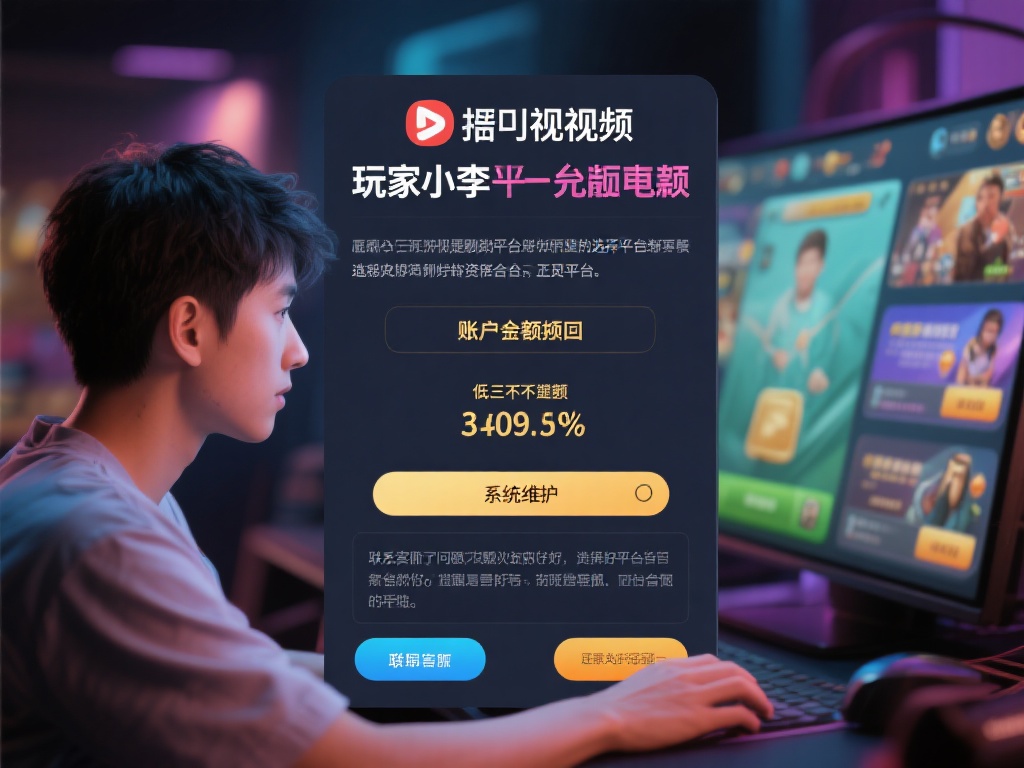 以一位玩家小李的经历为例，他在某视讯平台充值后，发