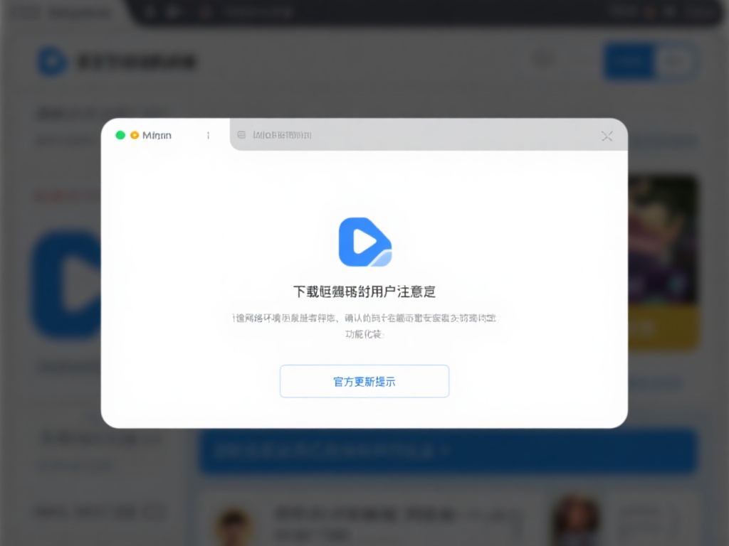 在下载过程中，建议用户注意以下几点：检查网络环境，