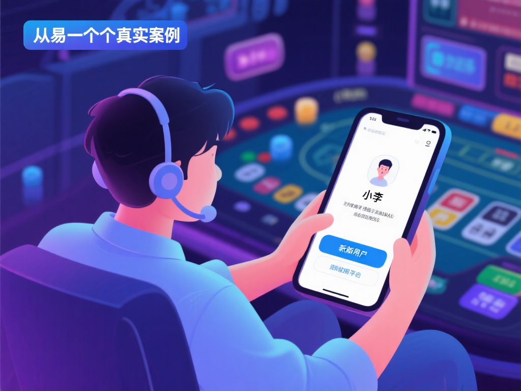 以一个真实案例为例，小李作为一名新用户，初次接触线