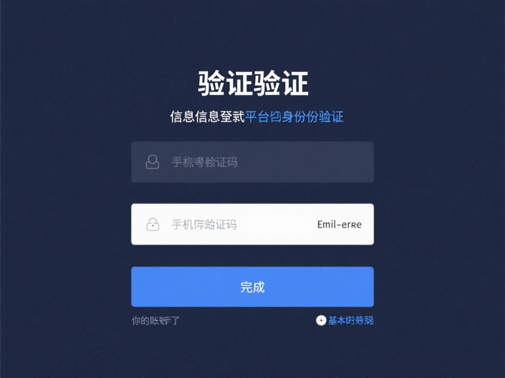 完成验证：提交信息后，平台可能会要求你进行身份验证